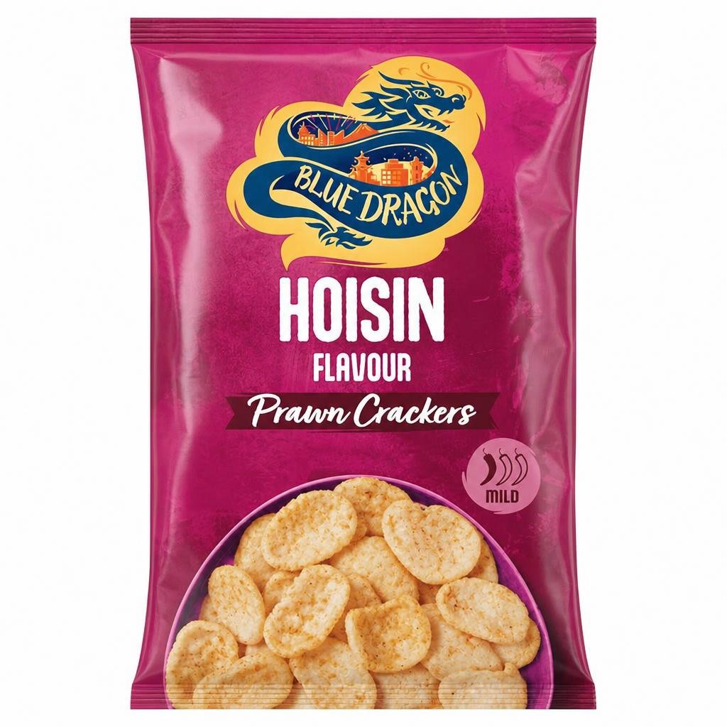 Blue Dragon Hoisin Flavour Prawn Crackers 70g