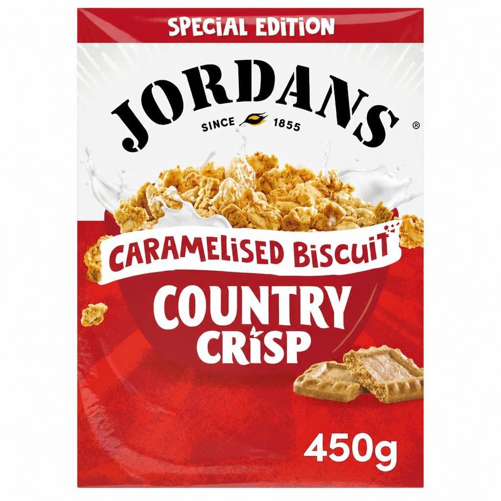 Jordans Country Crisp Caramelised Biscuit 450g