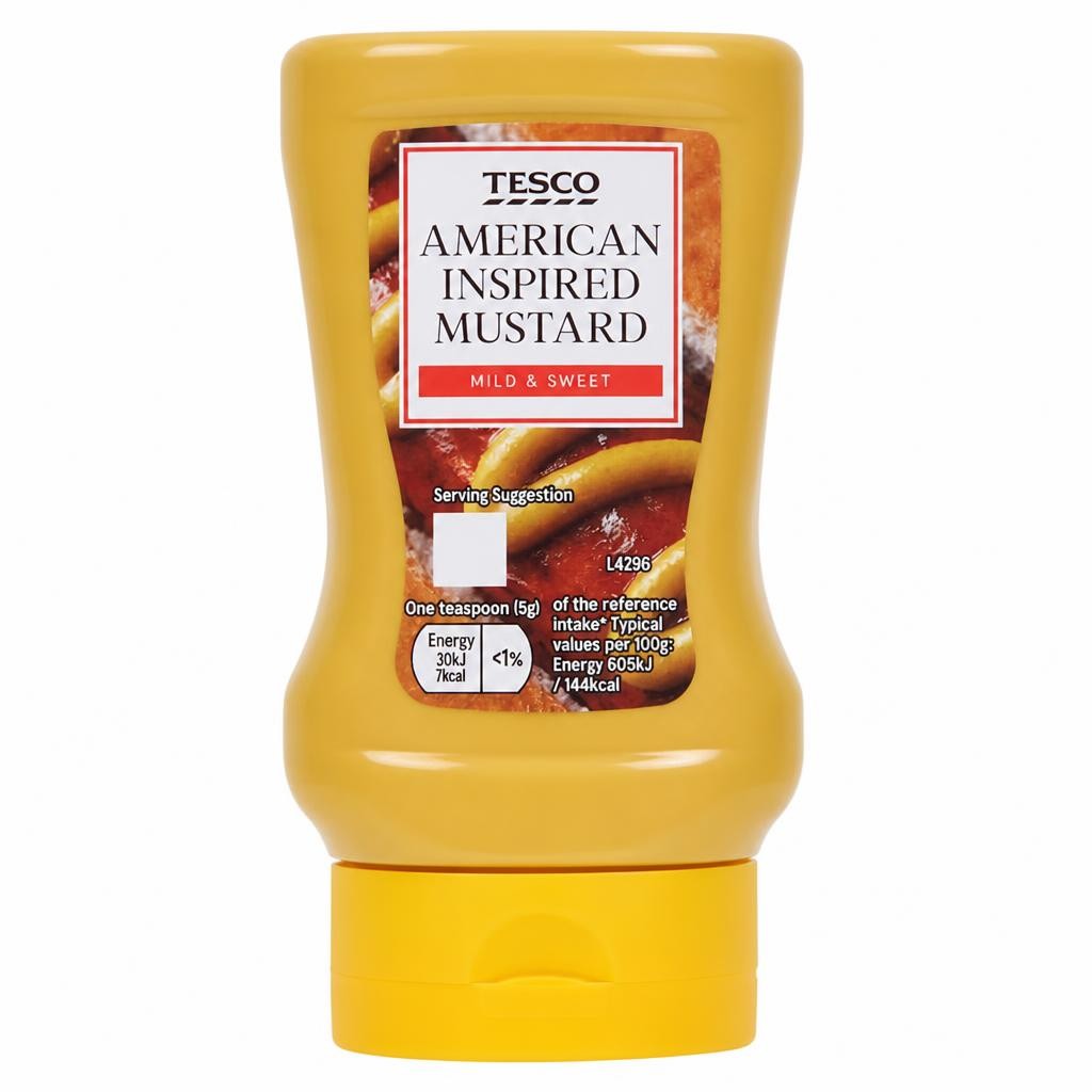 Tesco American Inspired Mustard 310G