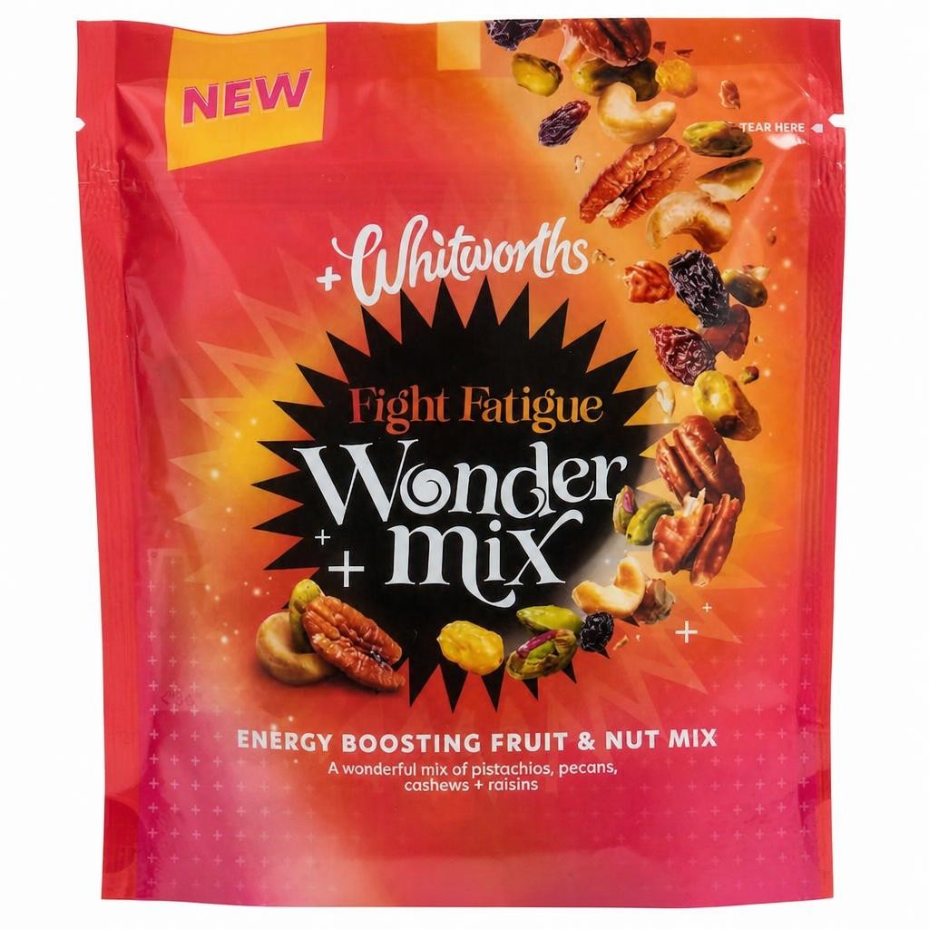Whitworths Wondermix Fight Fatigue Fruit and Nut 105G