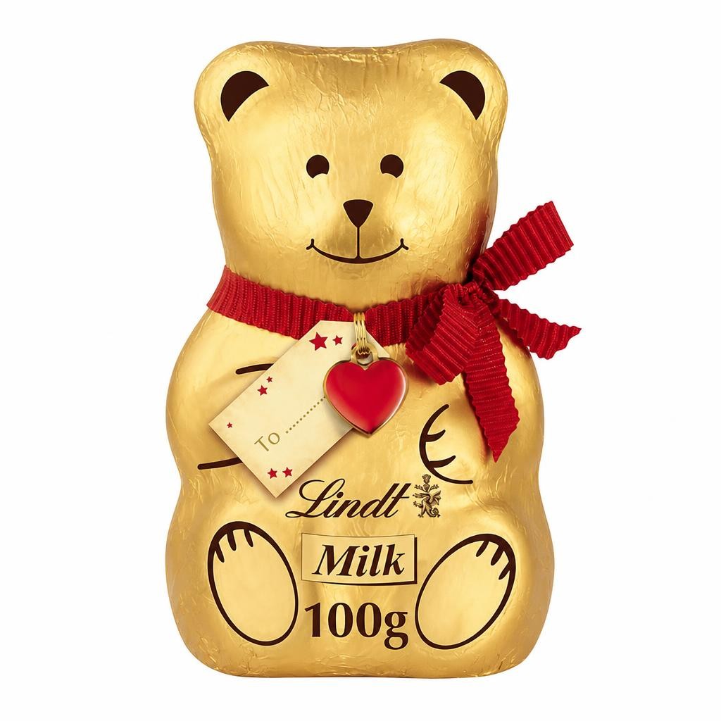 Lindt Teddy with Gift Tag 100g