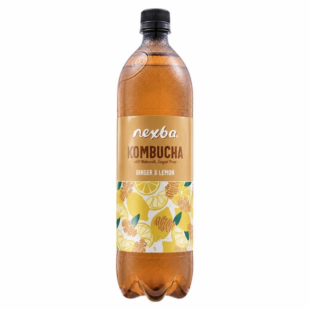 Nexba Kombucha Ginger & Lemon 1 Litre