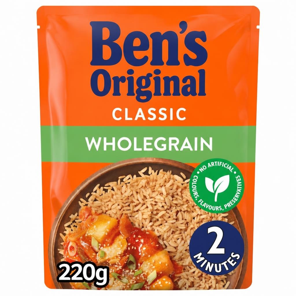 Ben's Original Classic Wholegrain Rice 220G