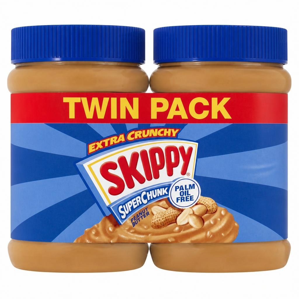 SKIPPY SuperChunk Peanut Butter 2x454g