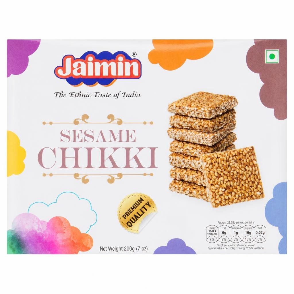 Jaimin Sesame Chikki 200g