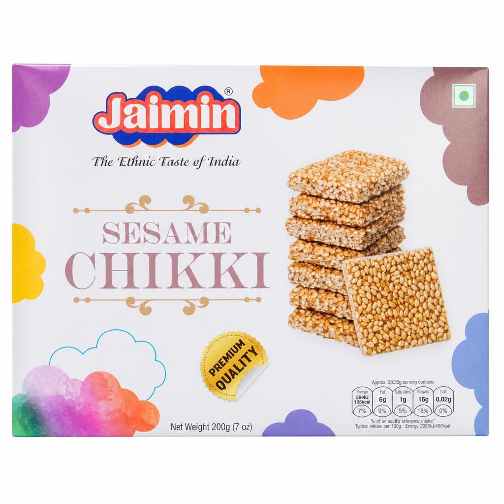 Jaimin Sesame Chikki 200g