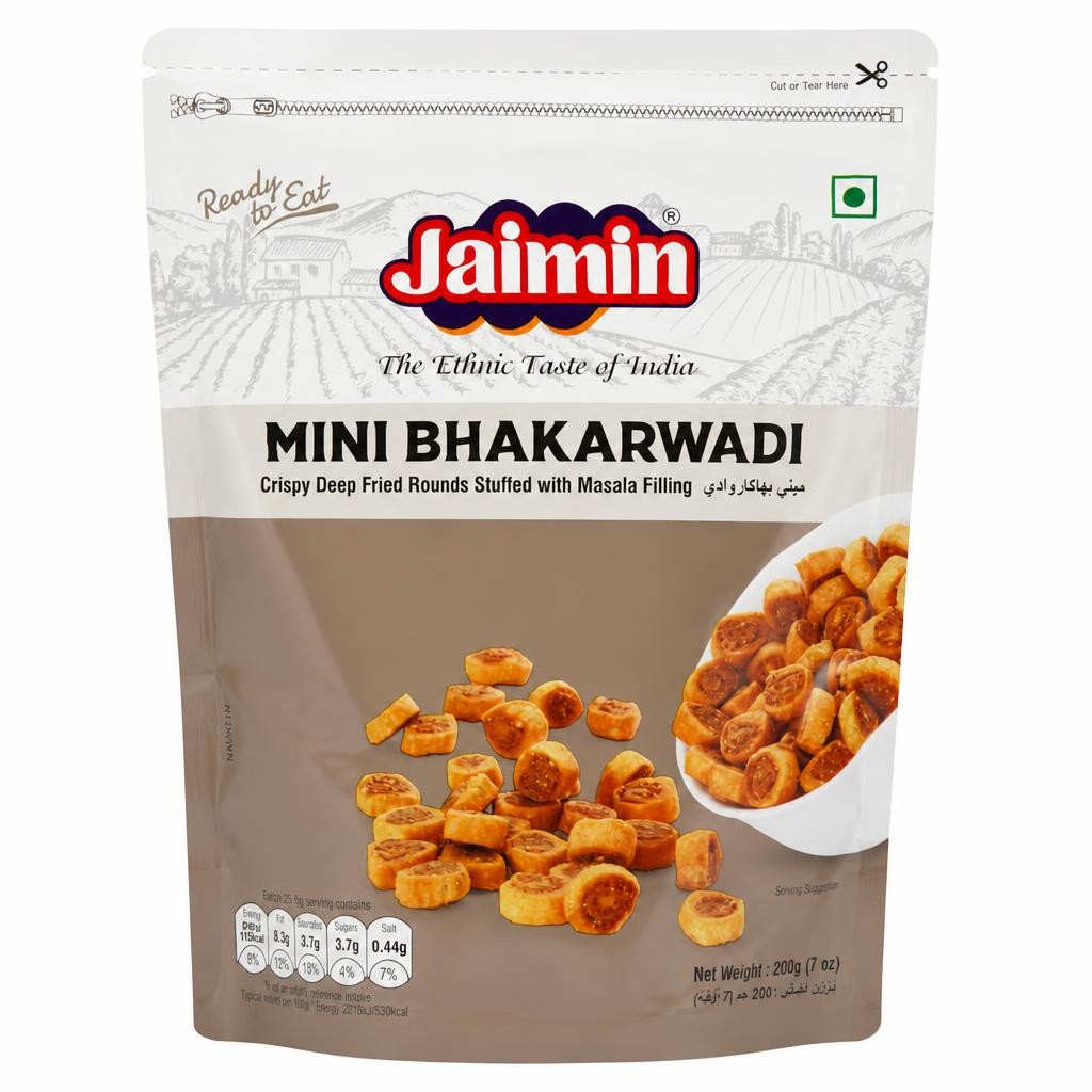 Jaimin Mini Bhakarwadi 200g