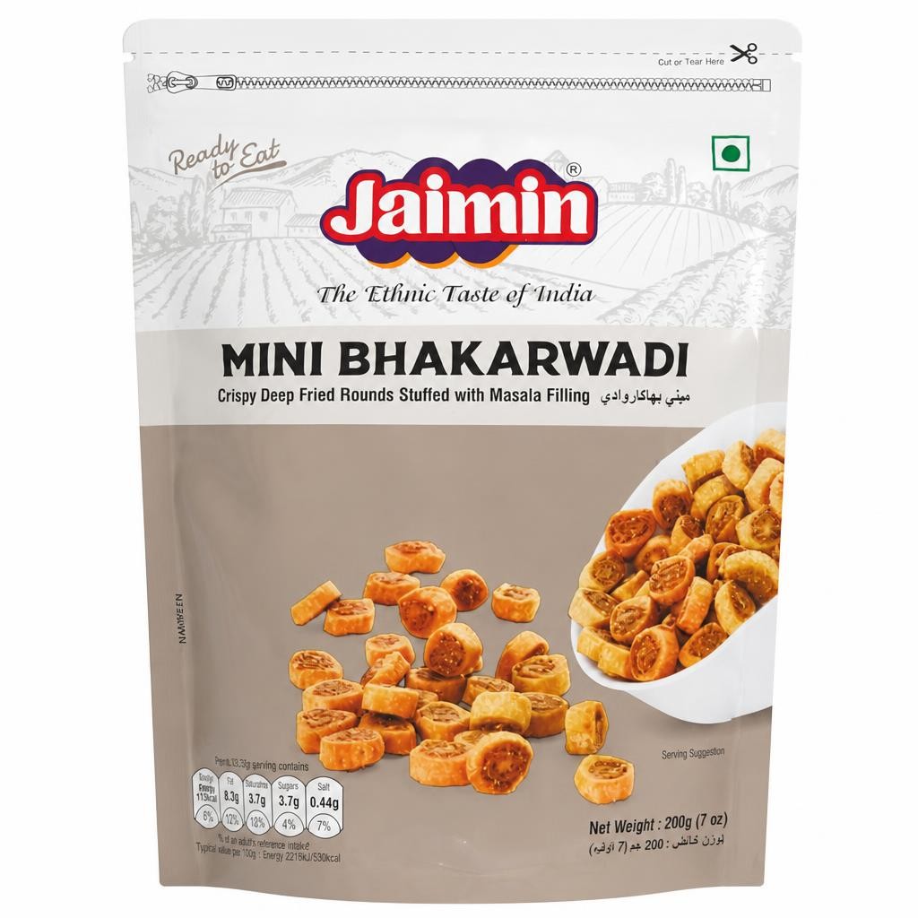 Jaimin Mini Bhakarwadi 200g
