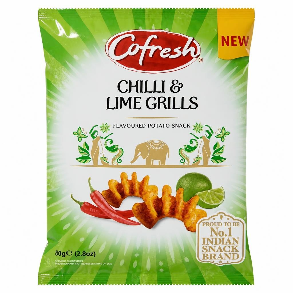 Cofresh Chilli & Lime Grills 80g