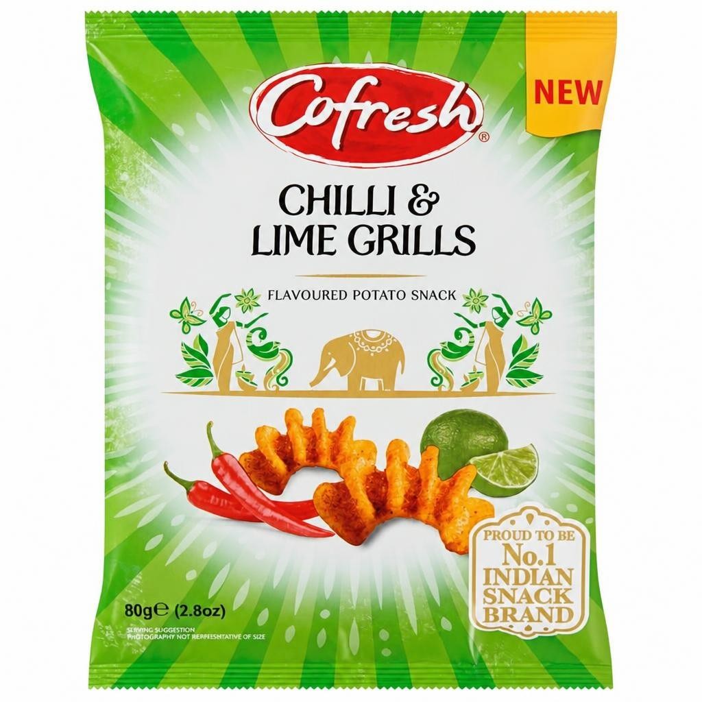Cofresh Chilli & Lime Grills 80g