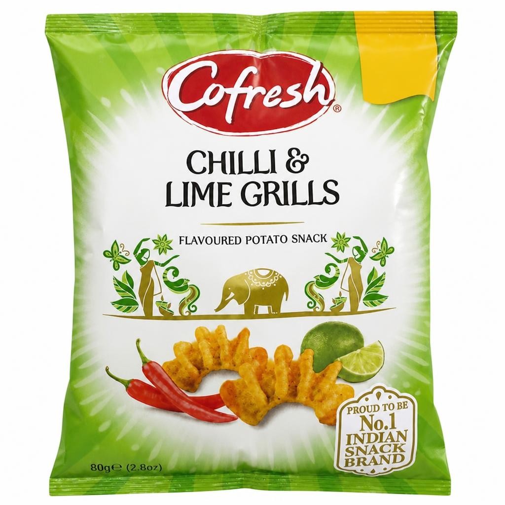 Cofresh Chilli & Lime Grills 80g