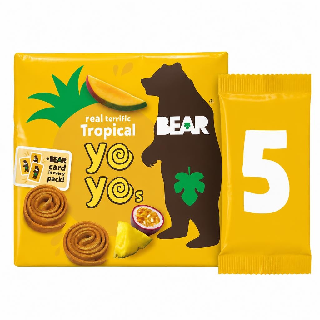 Bear Tropical Yo Yos 5 x 20g