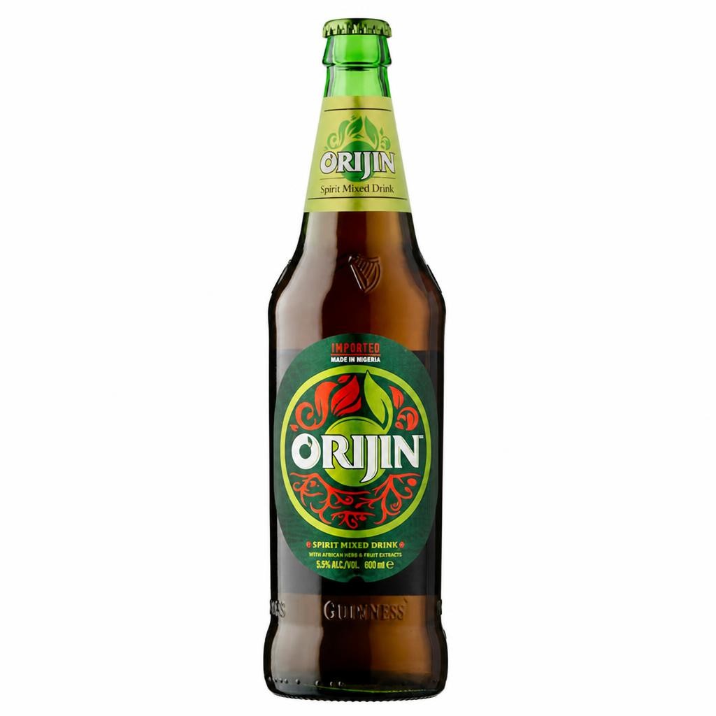 ORIJIN SPIRIT MIXED DRINK WITH AFRICAN HERB & FRUIT EXTRACTS 600ML