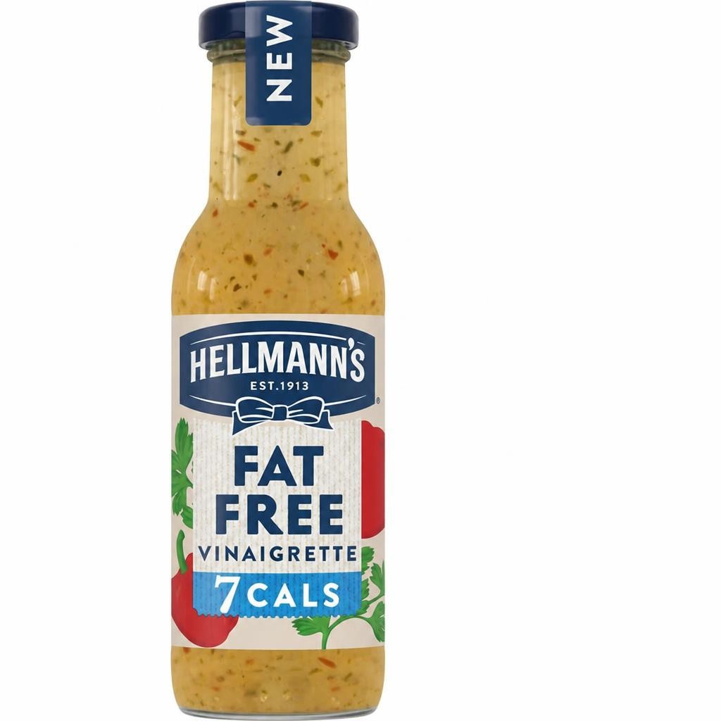 Hellmann's Fat Free Vinaigrette Salad Dressing 250ml