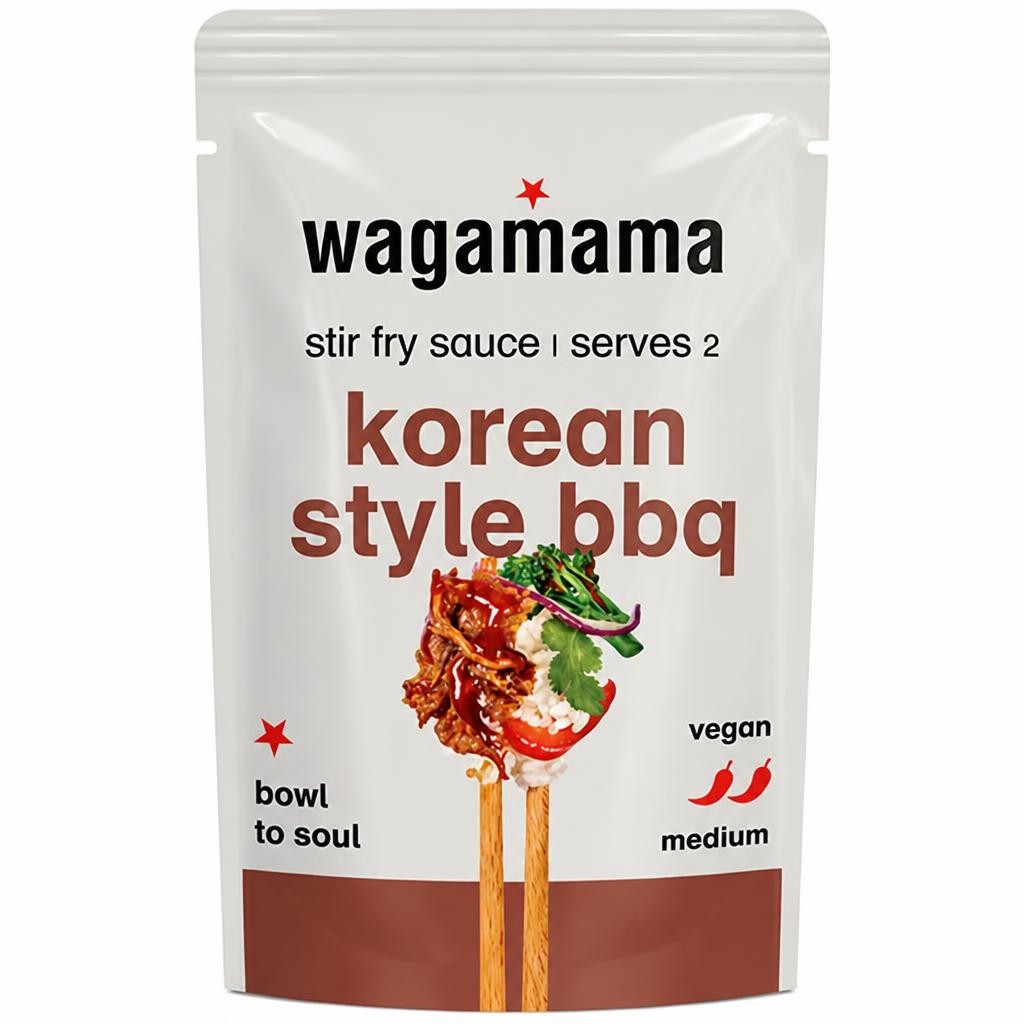 Wagamama Korean Style Bbq Stir Fry Sauce Medium 120G