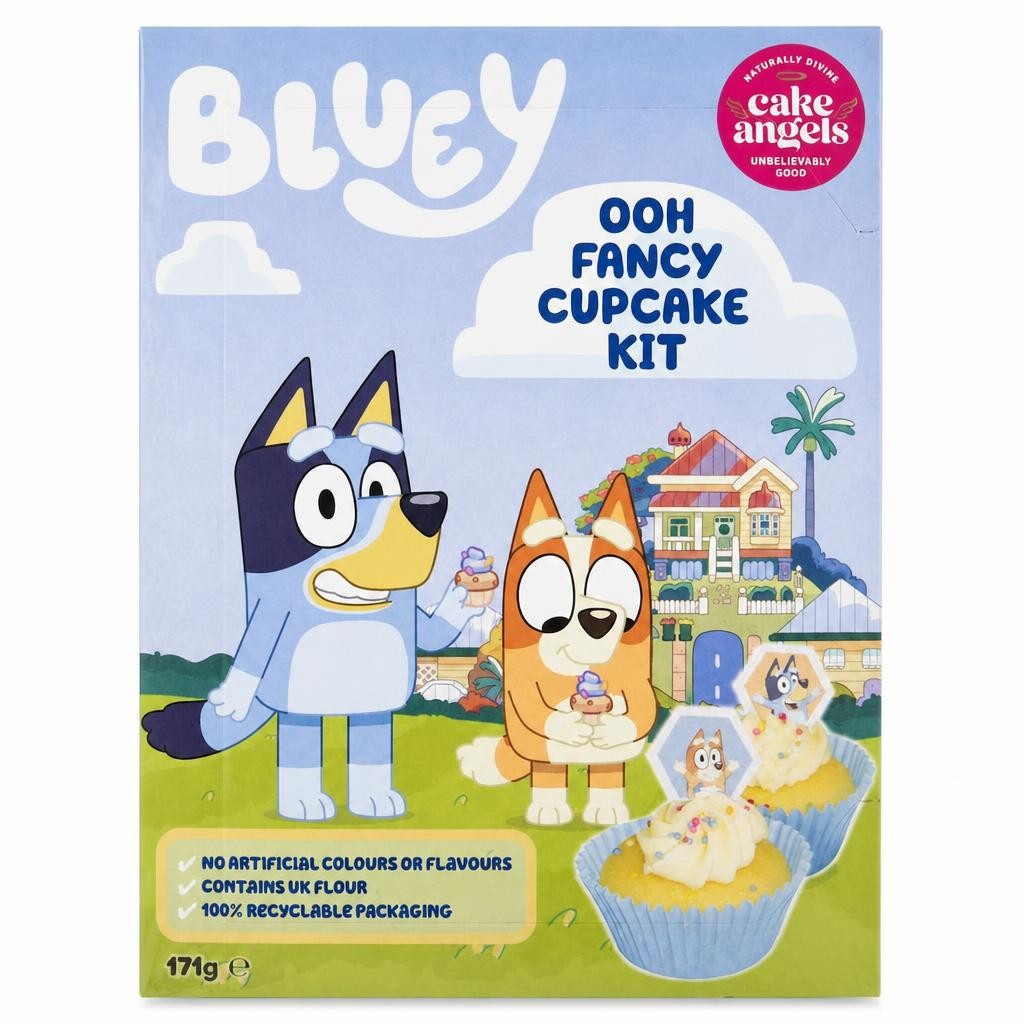 Cake Angels Bluey Cup Cake Kit 171g