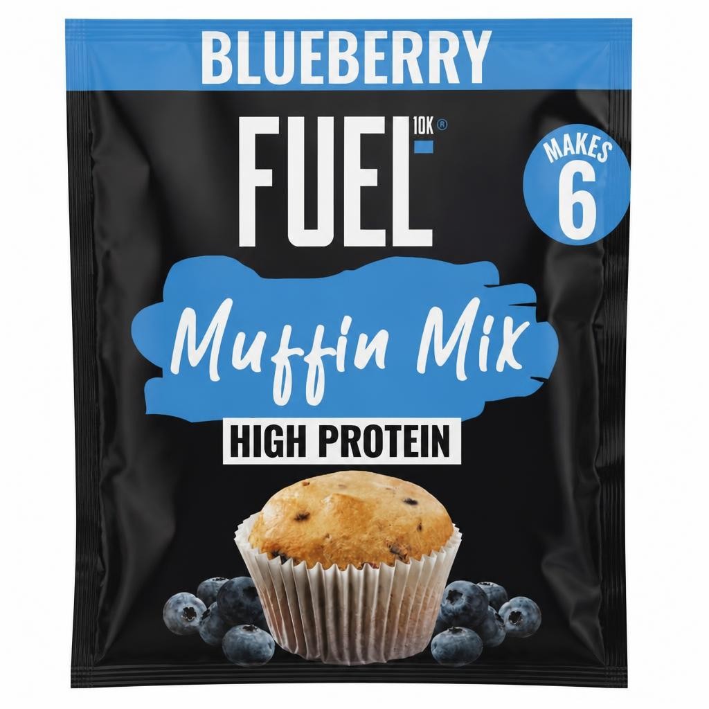 FUEL10K  High Protein Blueberry Muffin Cake Mix 150G