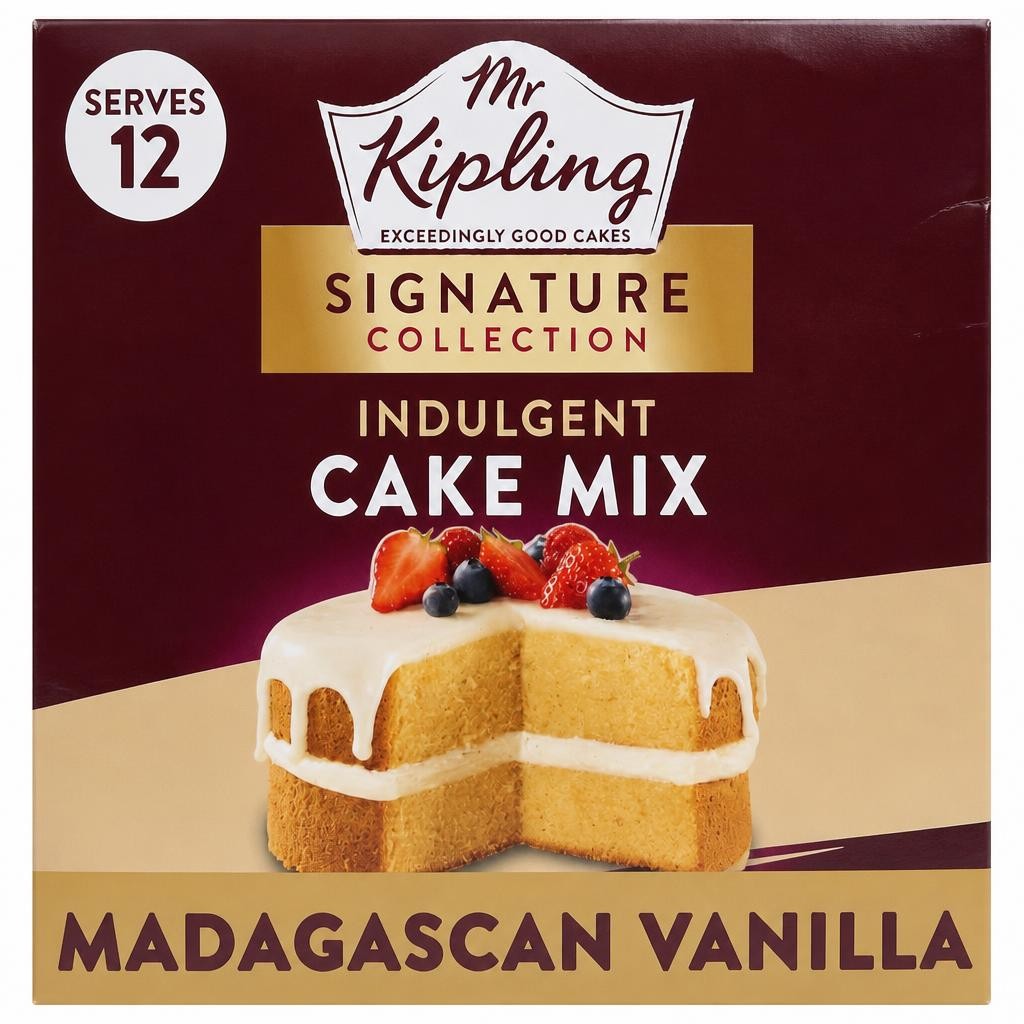 Mr Kipling Signature Baking Madagascan Vanilla Cake Mix 425g