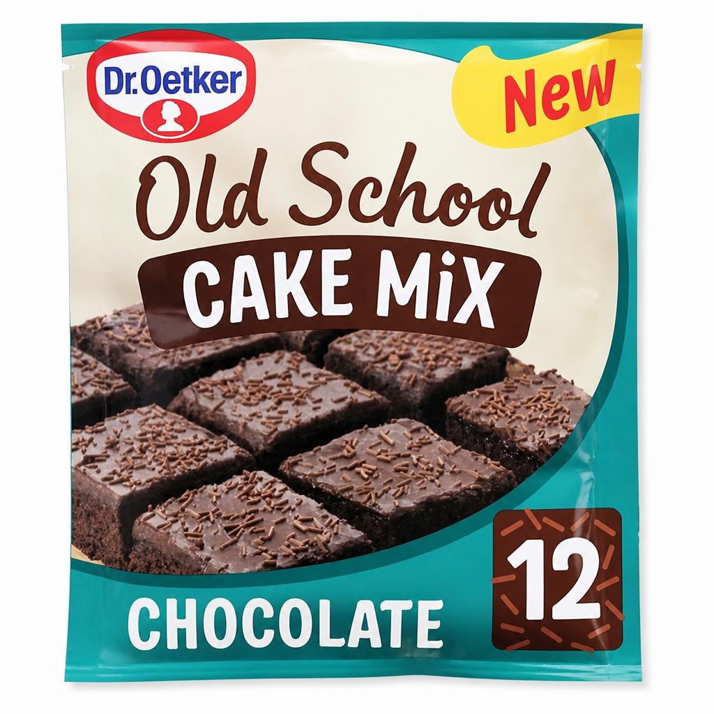 Dr. Oetker Old School Cake Mix - Chocolate 436g