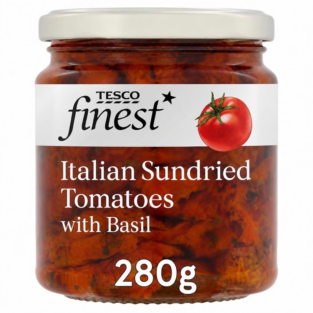 Tesco Finest Italian Sundried Tomatoes with Basil 280g