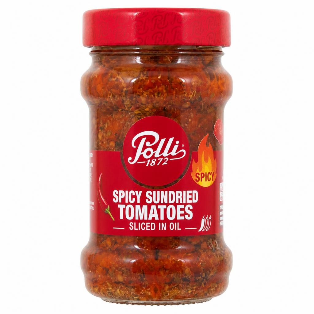 Polli Spicy Sundried Tomatoes 190g