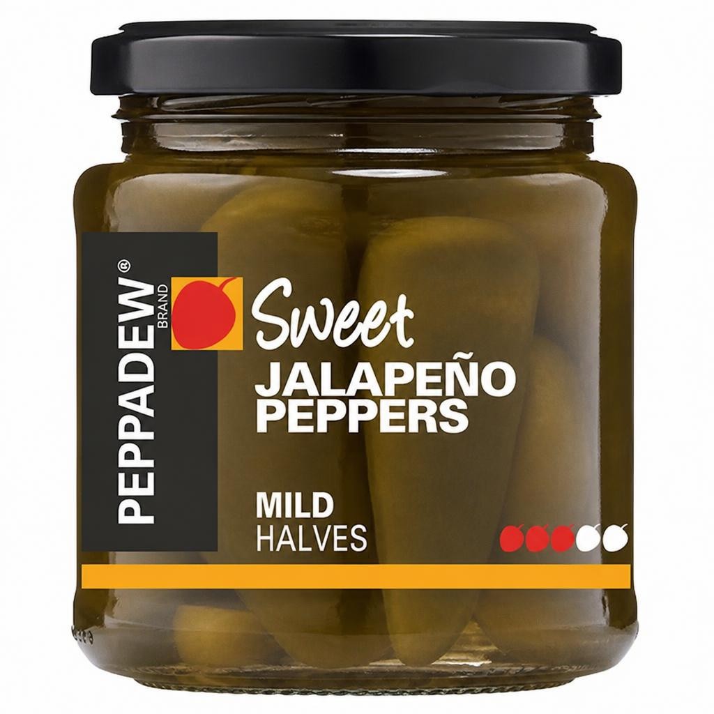 Peppadew Sweet Jalapeno Peppers, Mild Halves 260g