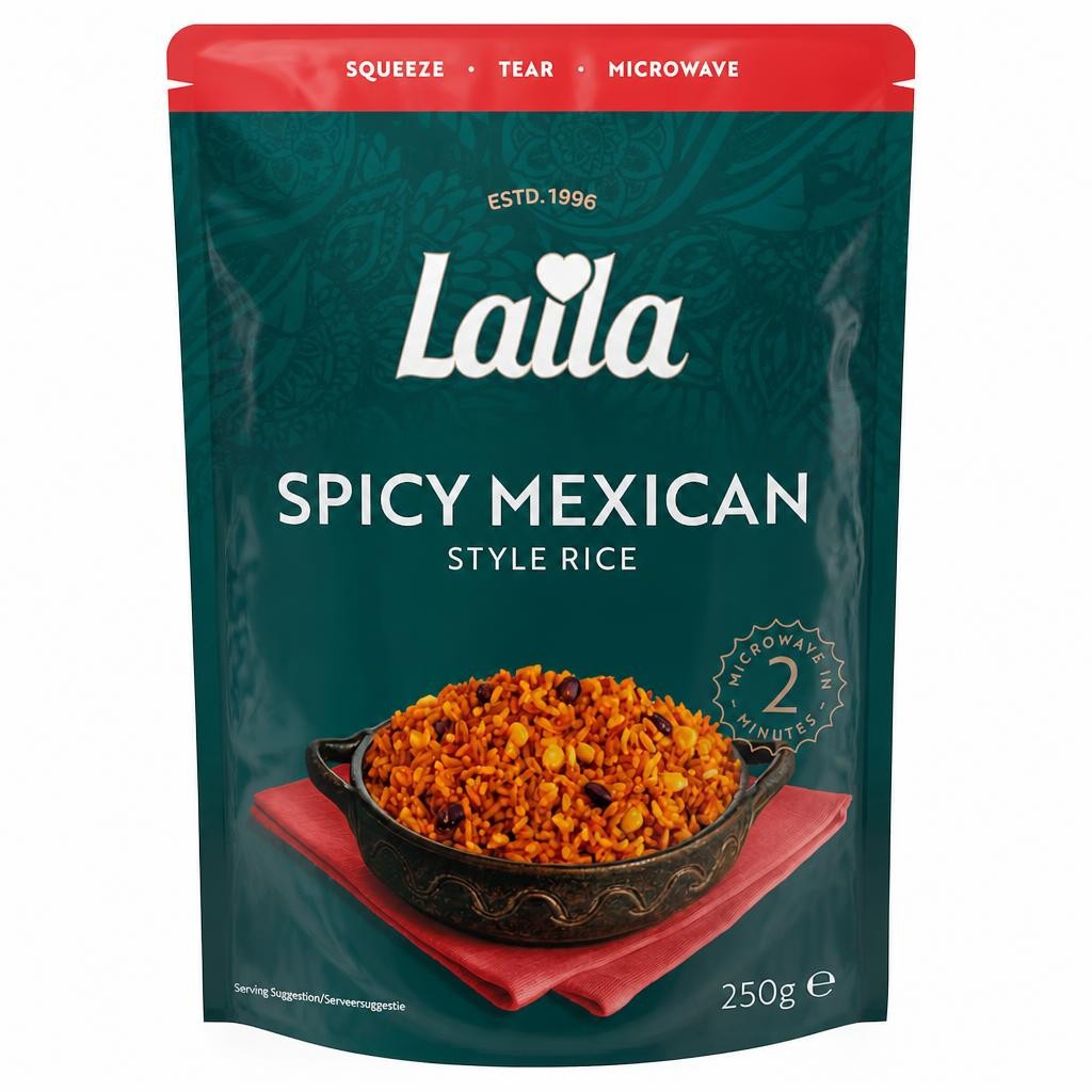 Laila Spicy Mexican Microwave Rice 250g