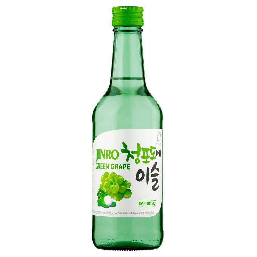 Jinro Soju - Green Grape 350ml