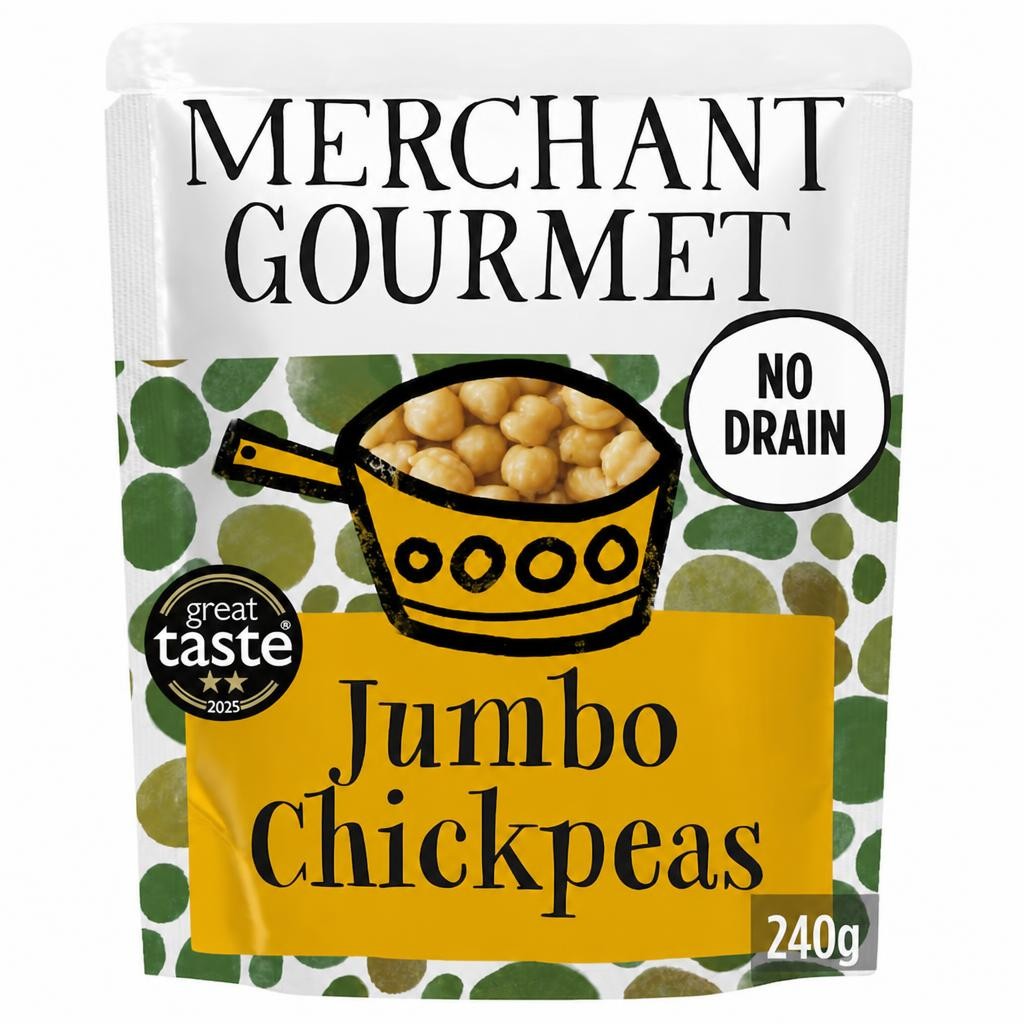 Merchant Gourmet Jumbo Chickpeas 240g