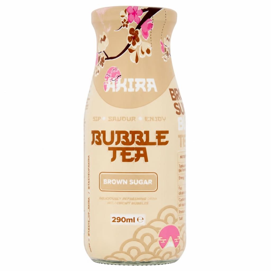 Akira Bubble Tea - Brown Sugar 290ml