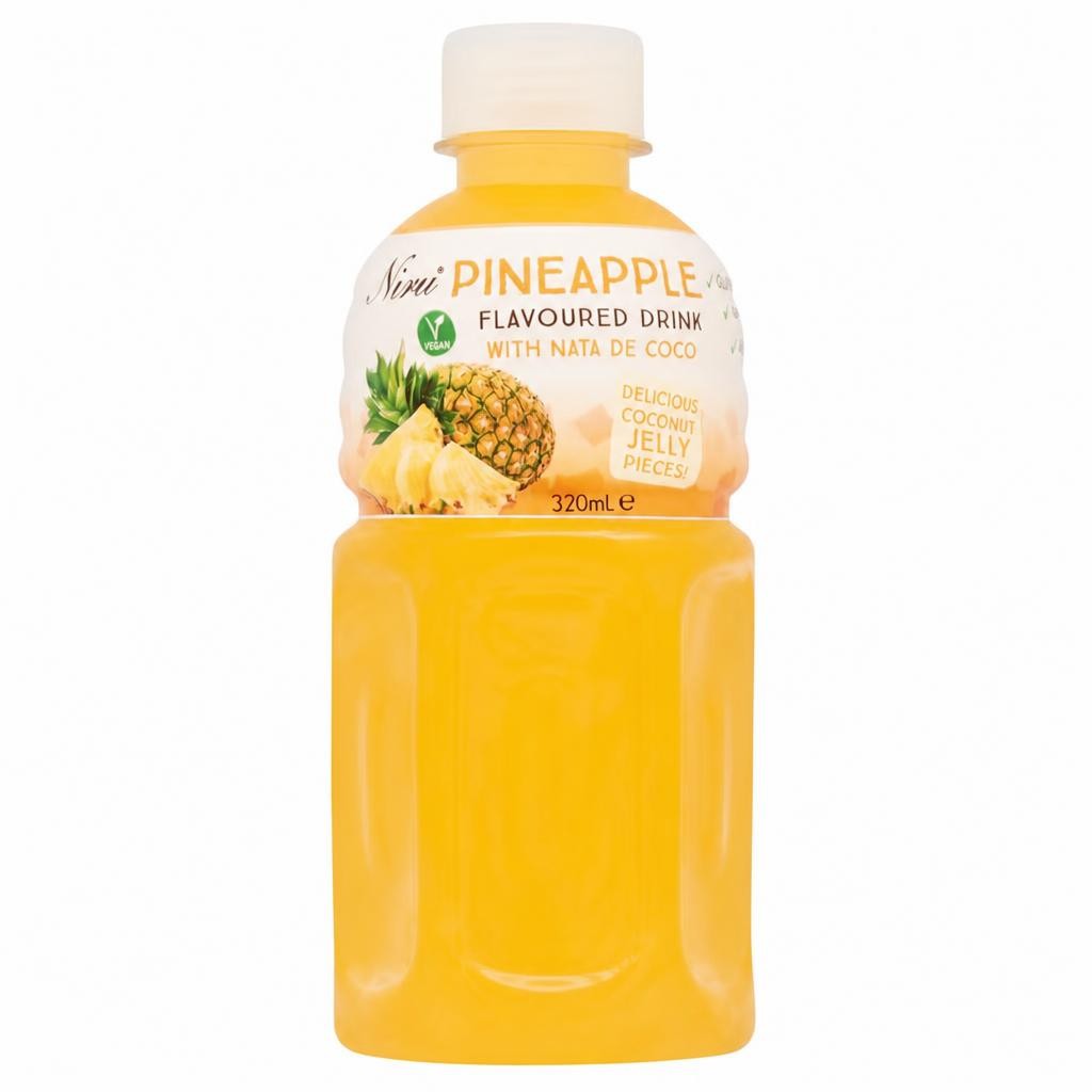 Niru Pineapple Flavoured Drink with Nata De Coco 320ml