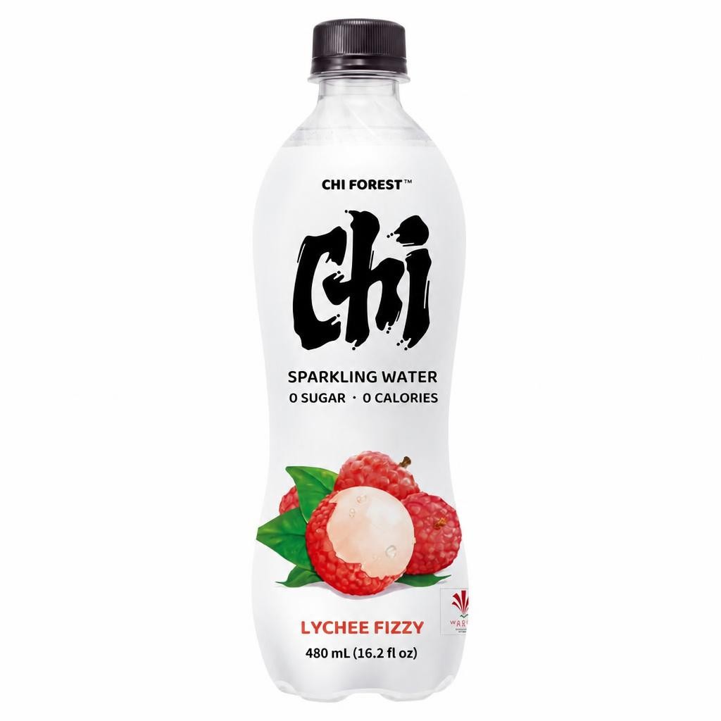 Chi forest Lychee Fizzy sparkling water 480ml