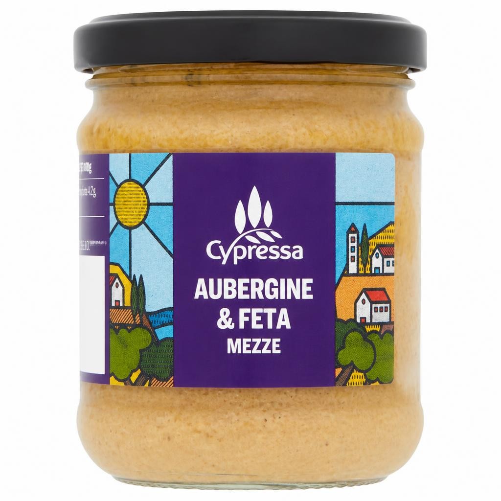 Cypressa Aubergine & Feta Meze 175g