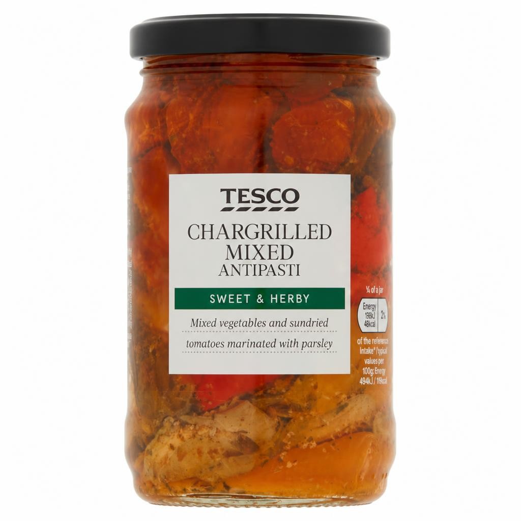 Tesco Chargrilled Mixed Antipasti 280G