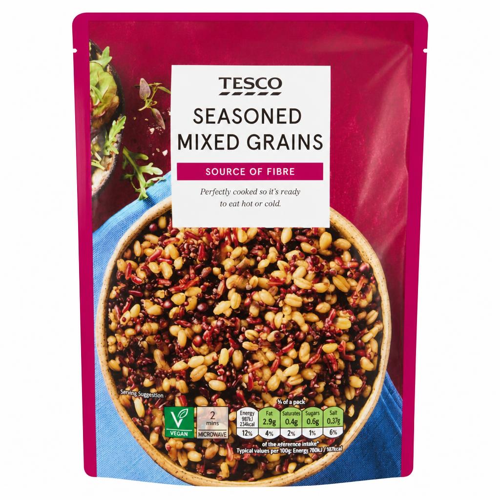 Tesco Seasoned Mixed Grains 250g