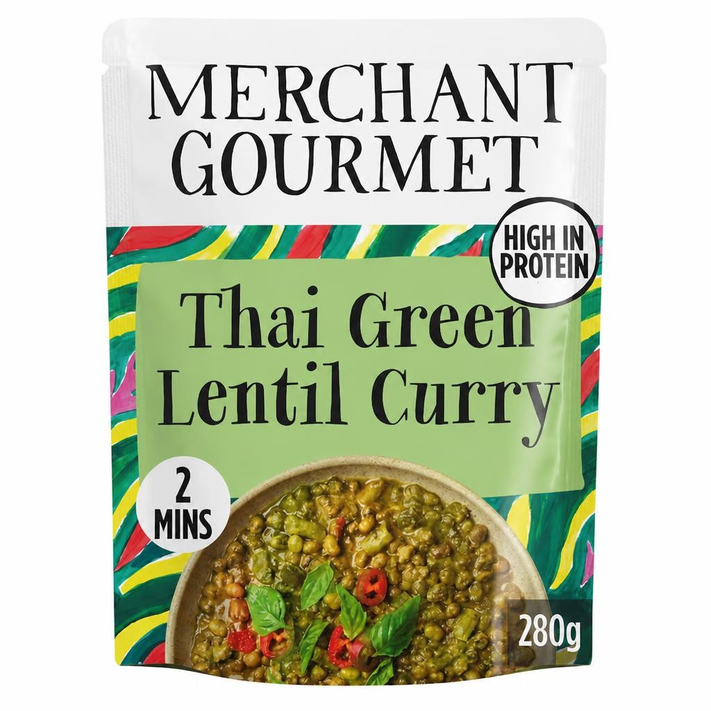 Merchant Gourmet Thai Green Lentil Curry 280g