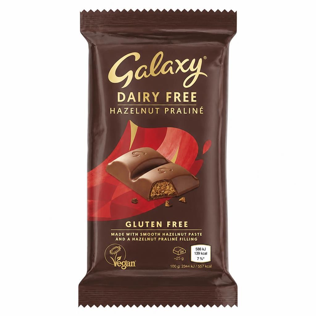 Galaxy Dairy Free Hazelnut Praline 100g