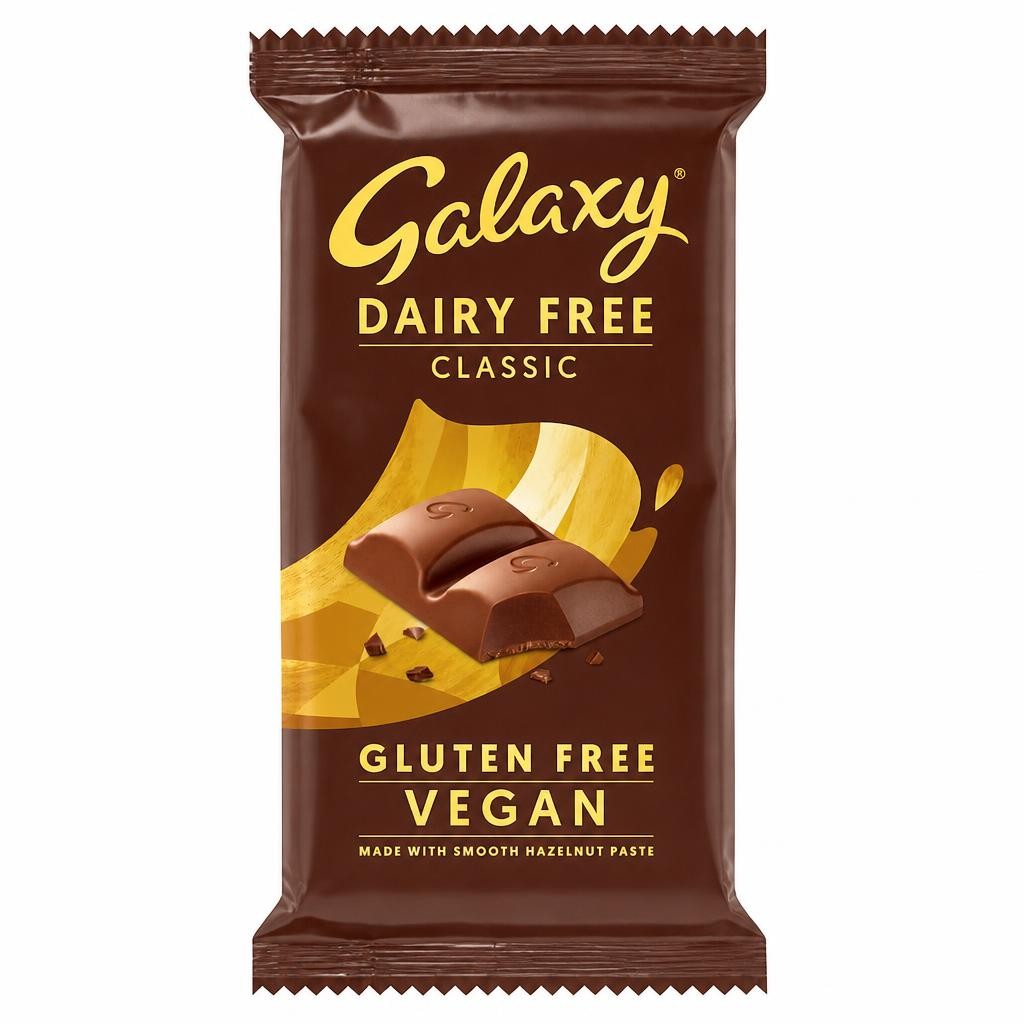Galaxy Vegan Classic Chocolate Bar Dairy Free 100G