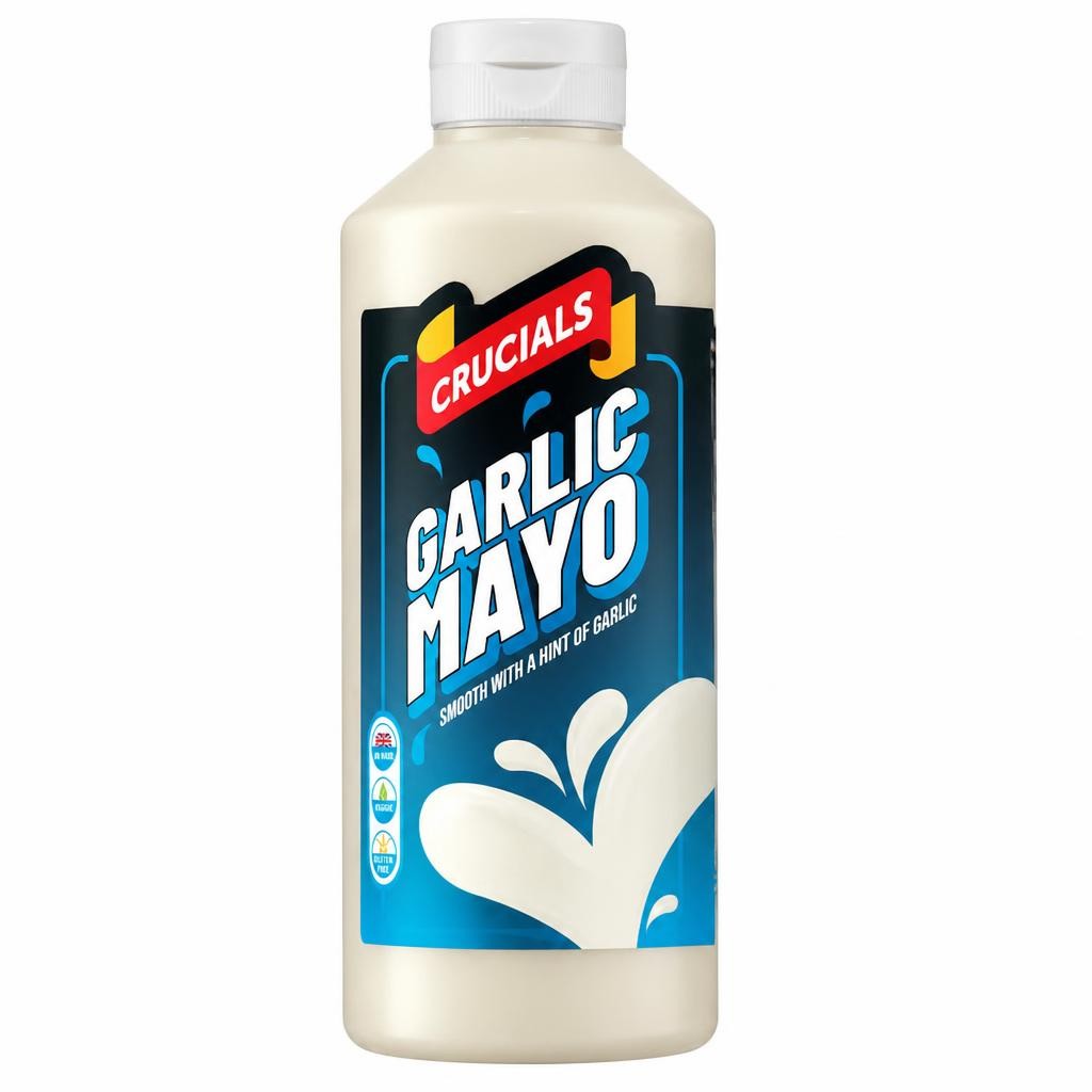 Crucials Garlic Mayonnaise 500Ml