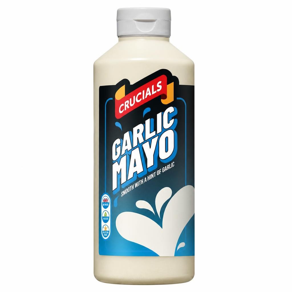Crucials Garlic Mayonnaise 500Ml