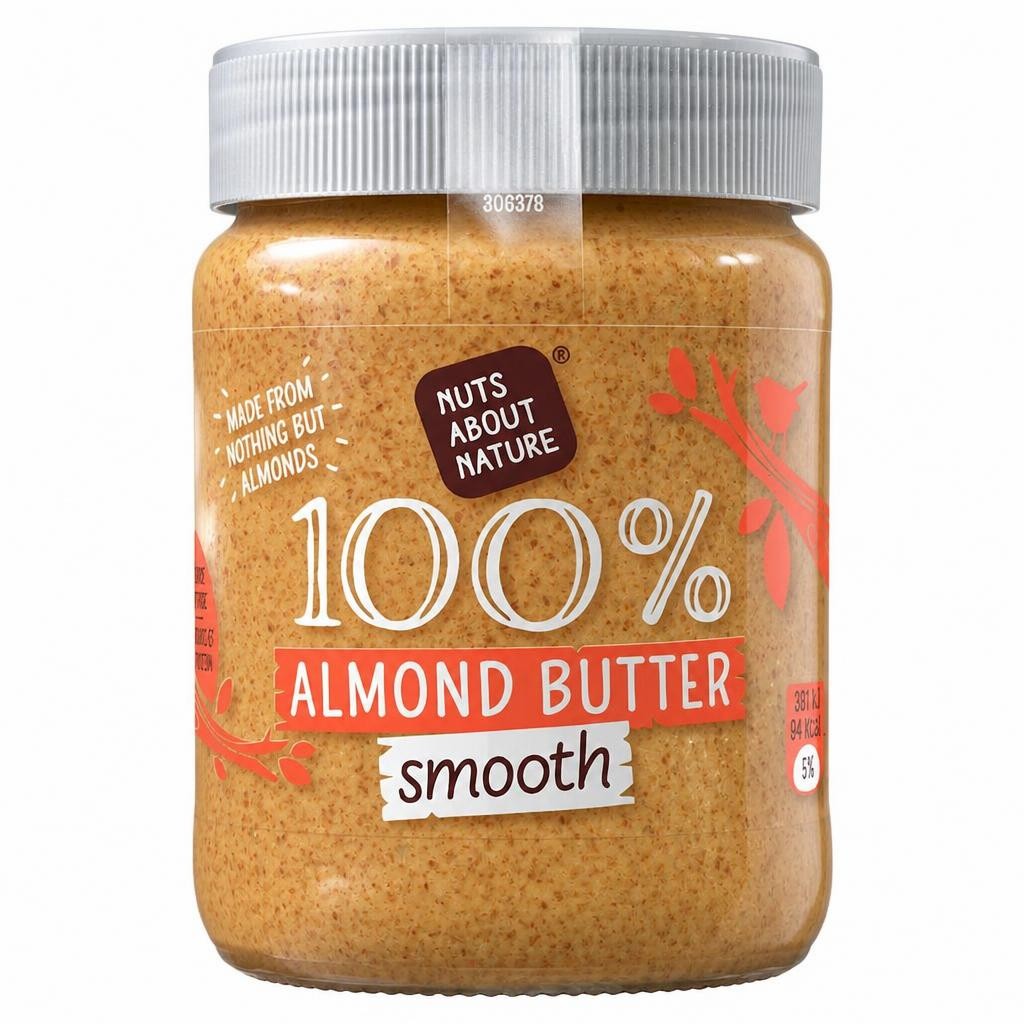 Nuts About Nature 100% Almond Butter Smooth 340G