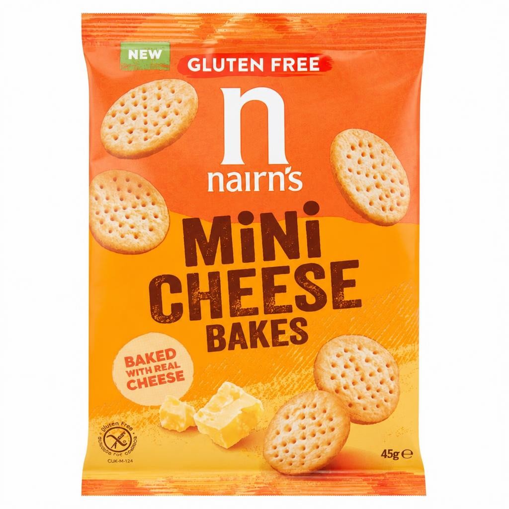 Nairn's Gluten Free Mini Cheese Snacks 45g