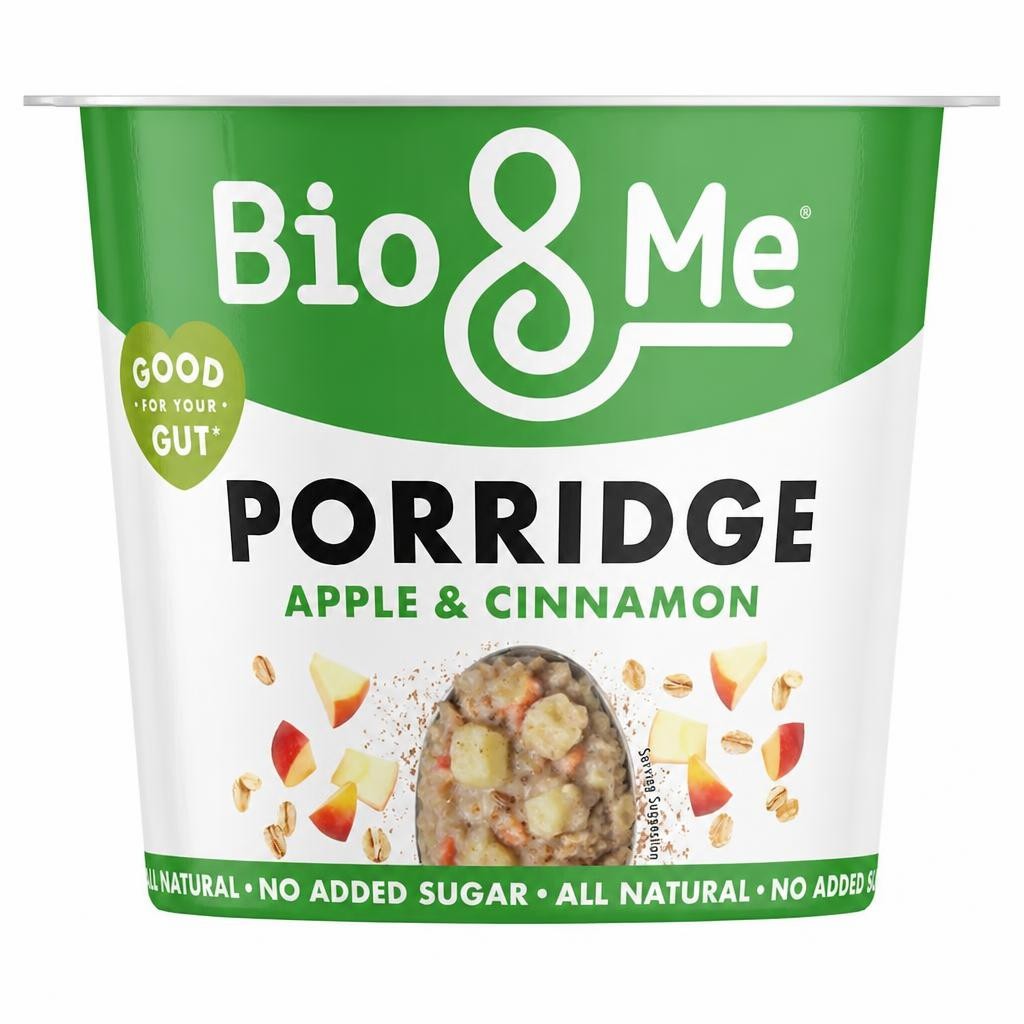 Bio&Me Apple & Cinnamon Porridge Pot 65g