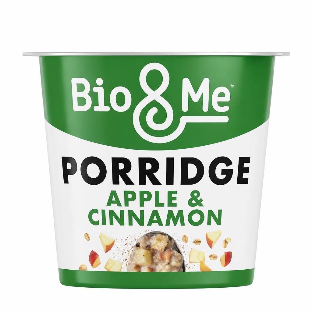 Bio&Me Apple & Cinnamon Porridge Pot 65g