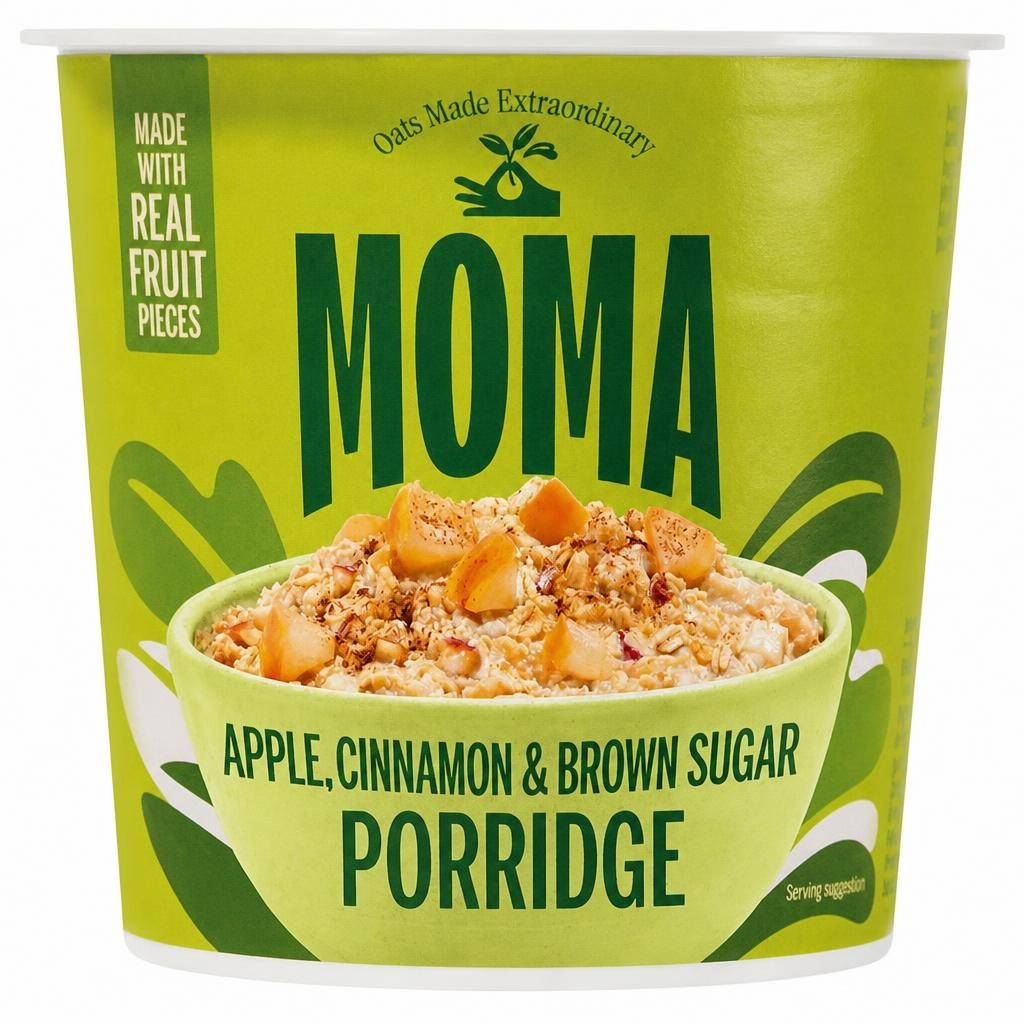 MOMA Apple Cinnamon & Brown Sugar Porridge Pot 65g