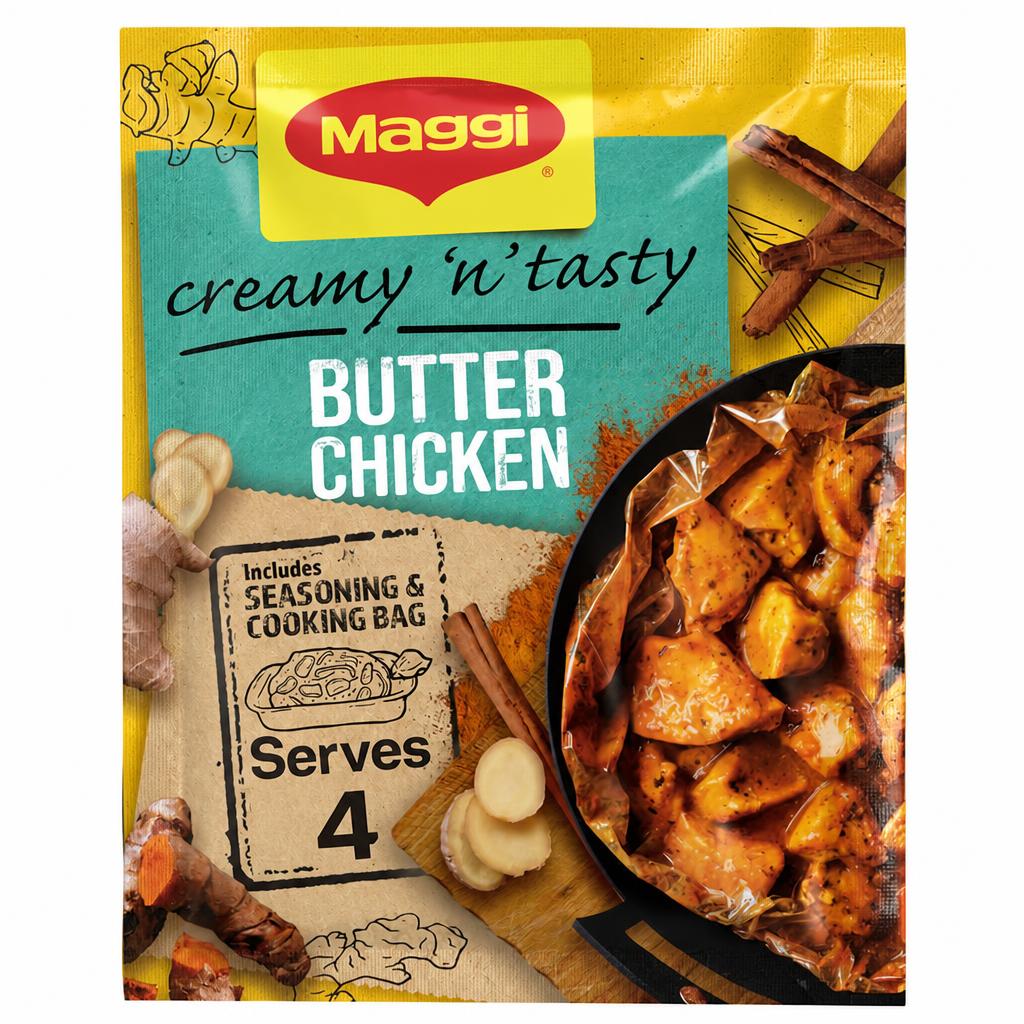 Maggi So Juicy Creamy Butter Chicken Recipe Mix 41g