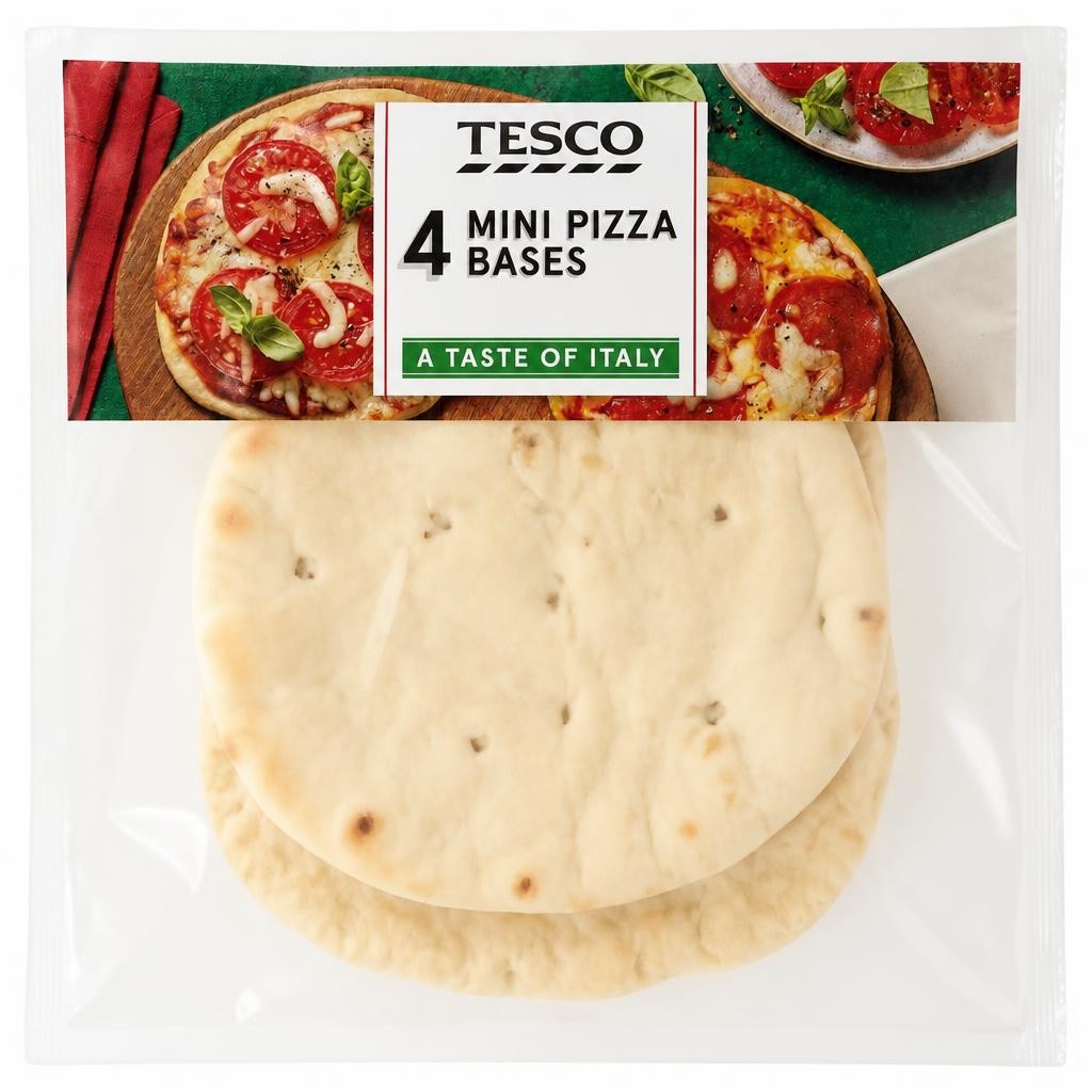 Tesco Mini Pizza Bases 4 Pack
