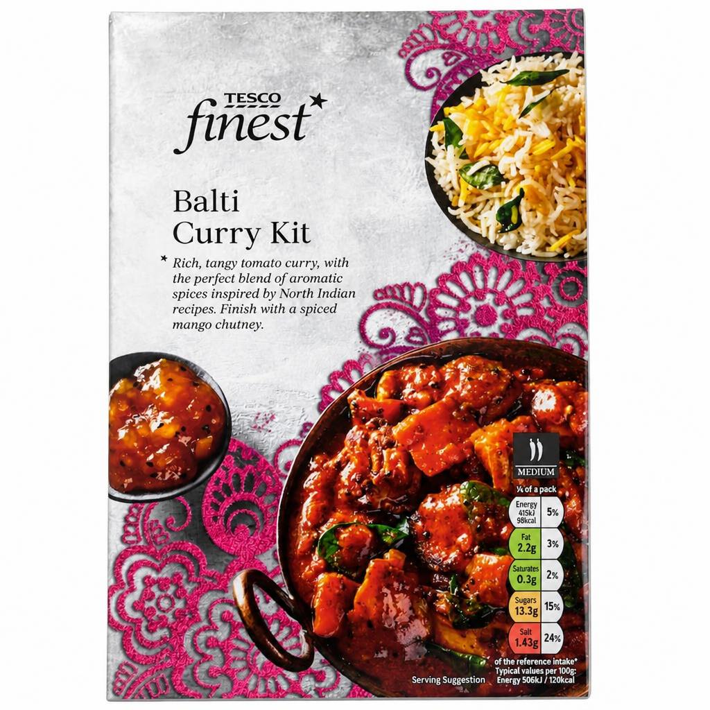 Tesco Finest Balti Curry Kit 245g