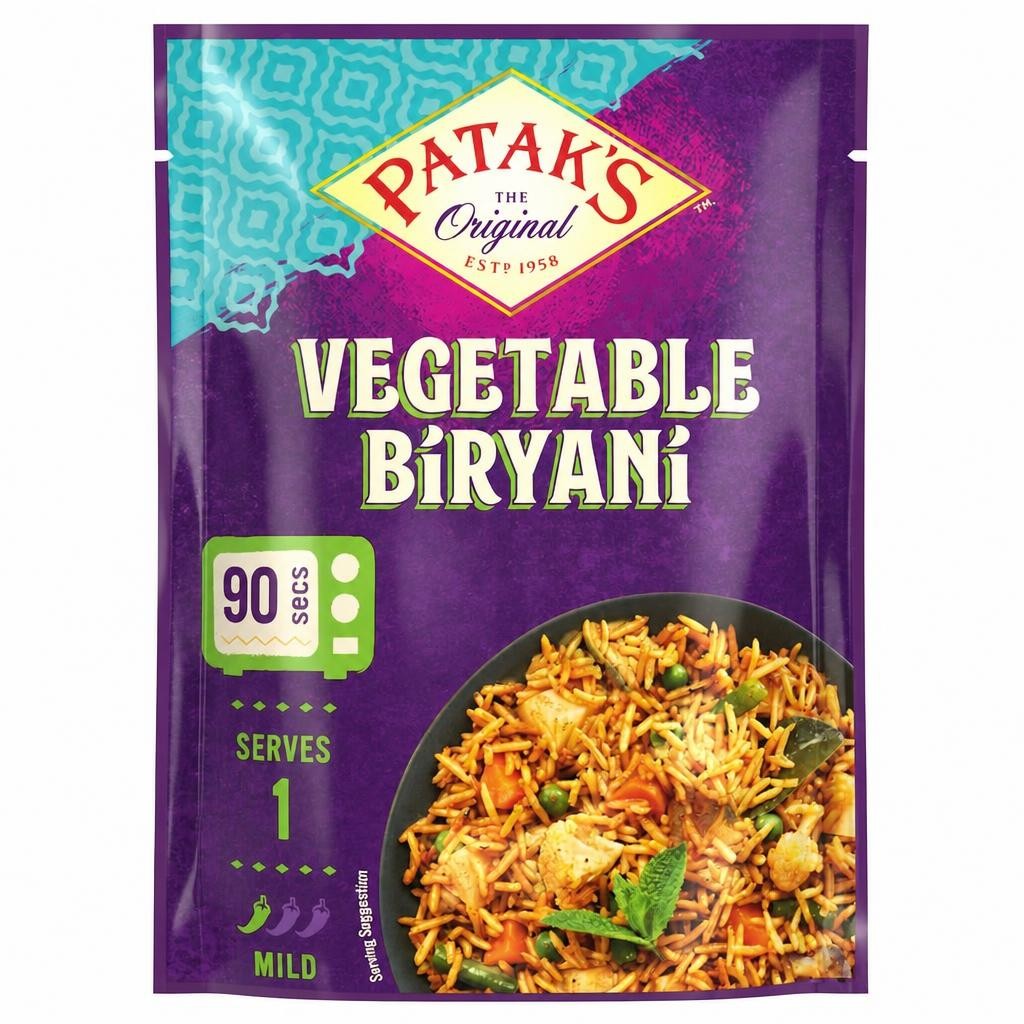 Patak's Vegetable Biryani 270g