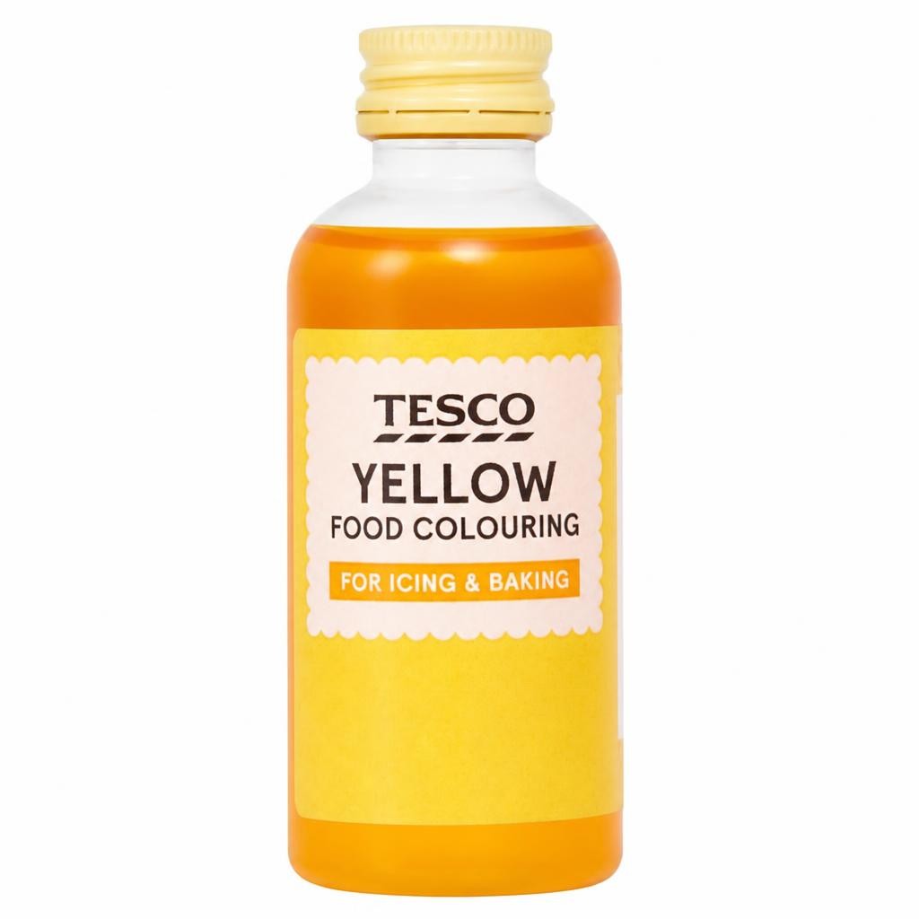 Tesco Yellow Food Colouring 60ml